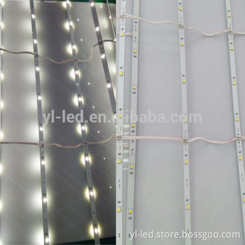 double sided led curtain 5050 for Backlighting Applications, double sided led curtain for light box